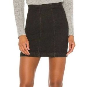 Free people Modern Femme Denim Skirt